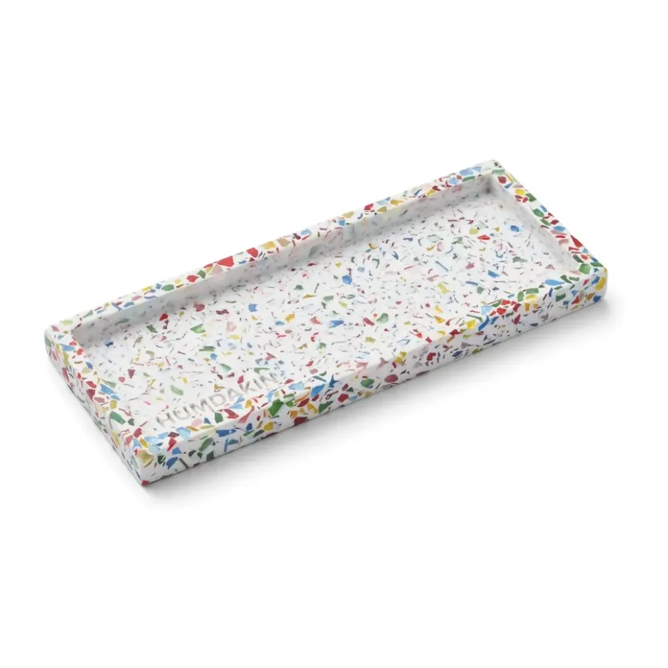 Humdakin Terrazzo -tarjotin 10 x 25 cm, Rainbow