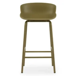 Hyg baarituoli metallijalat 65 cm, Oliivinvihreä