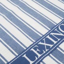 Icons Waffle Striped -keittiöpyyhe 50 x 70 cm, Blue-white