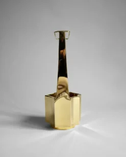 Ikebana maljakko 30 cm, Messinki