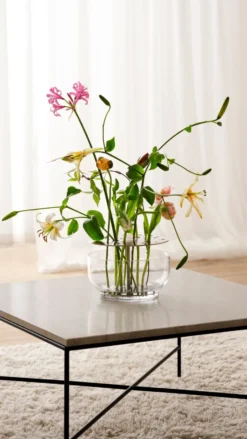 Ikebana maljakko ruostumaton teräs, Large