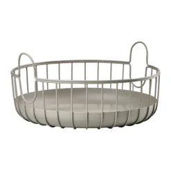 Inu kori Ø38x18 cm, Taupe