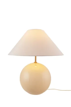 Iris 35 -pöytävalaisin 39 cm, Creme