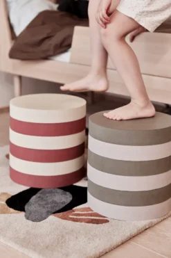 Iro pinottava jakkara, Olive-clay