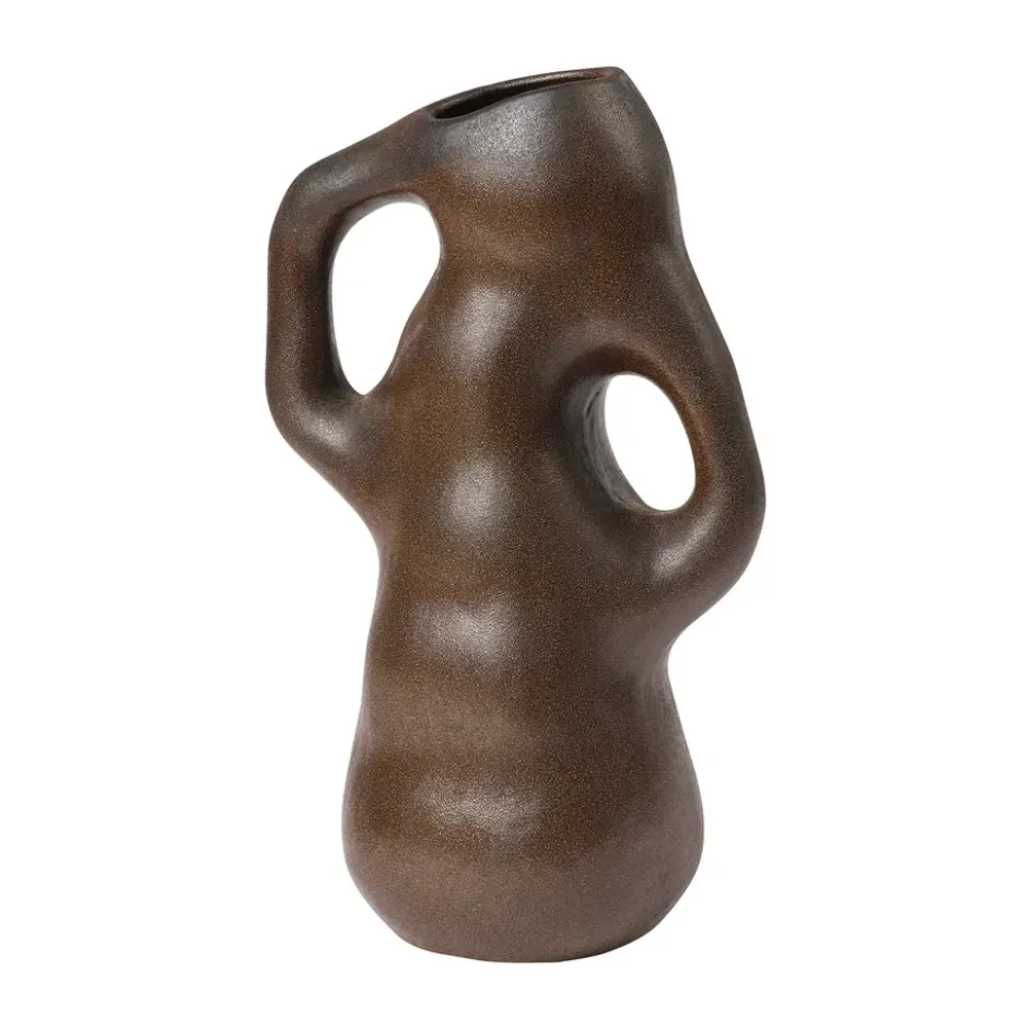 Isolde vaasi 35 cm, Antique brown