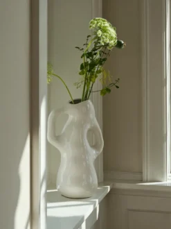 Isolde vaasi 35 cm, White