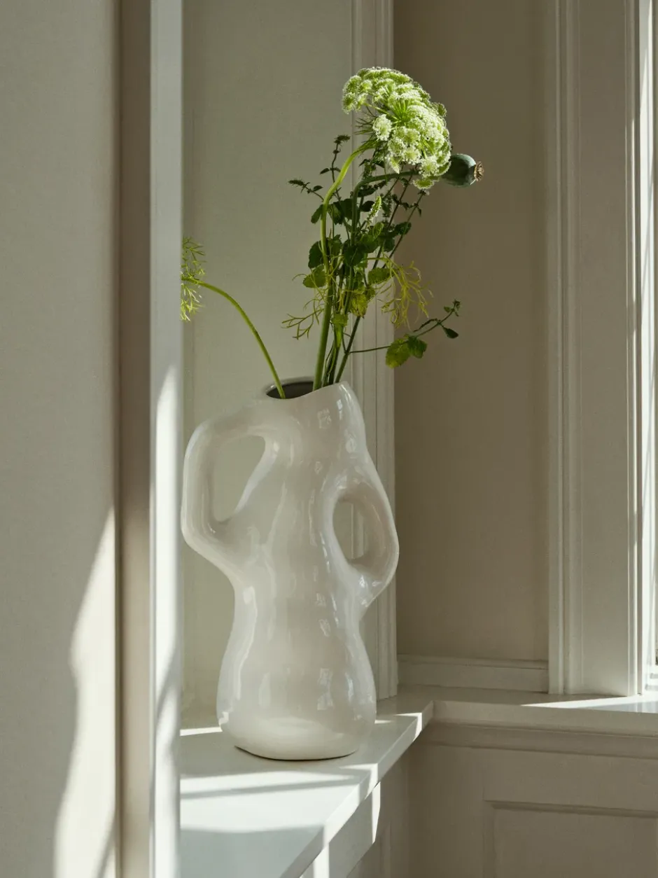 Isolde vaasi 35 cm, White