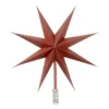 Joulutähti Ø30 cm, Pompeian red
