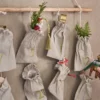 Joyful adventtikalenteri 75 cm, Beige