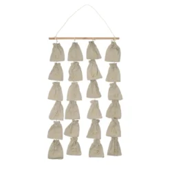 Joyful adventtikalenteri 75 cm, Beige