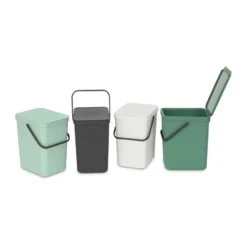 Jäteastia Sort & Go 25L, Jade green