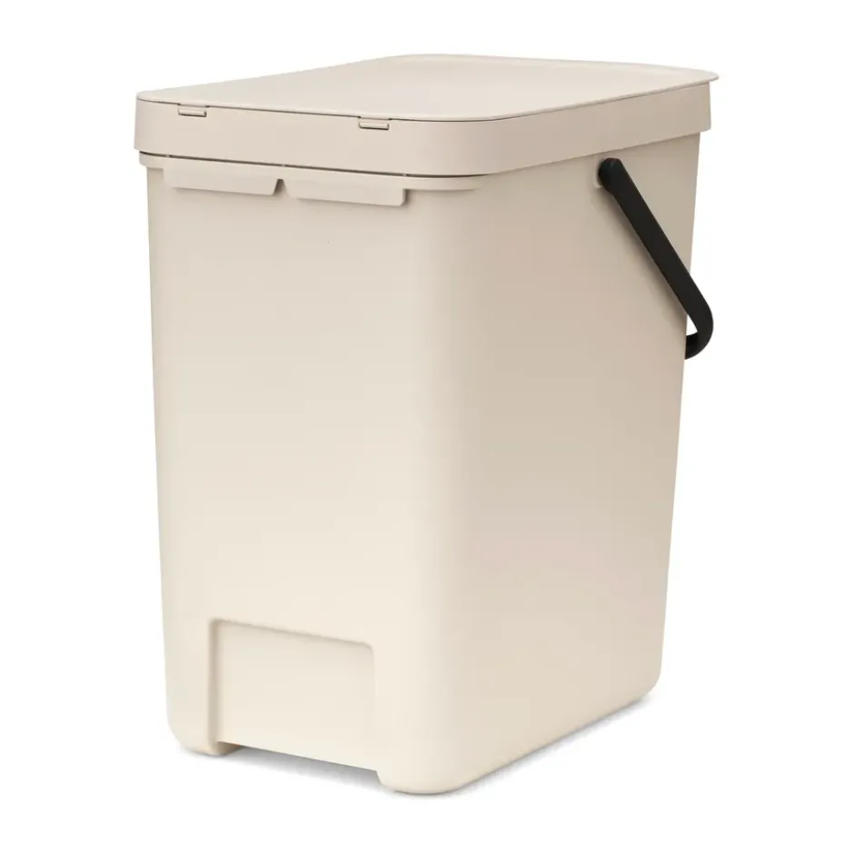 Jäteastia Sort & Go 25L, Soft beige