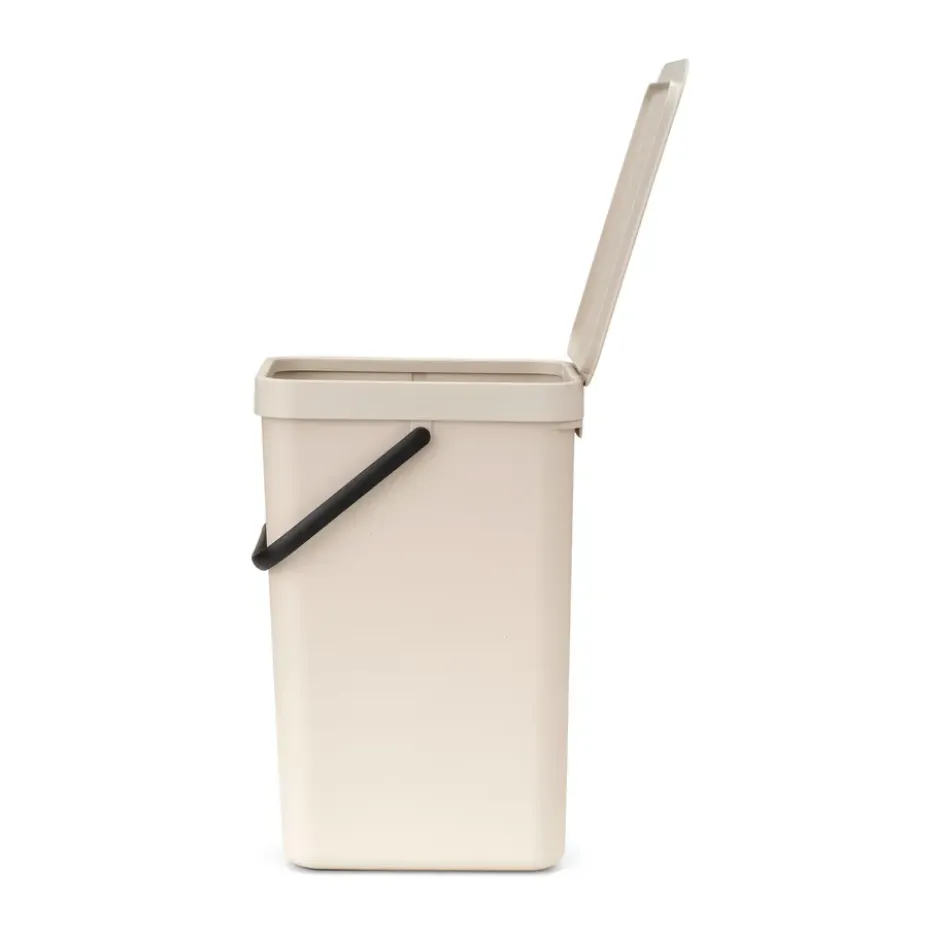 Jäteastia Sort & Go 16L, Soft beige
