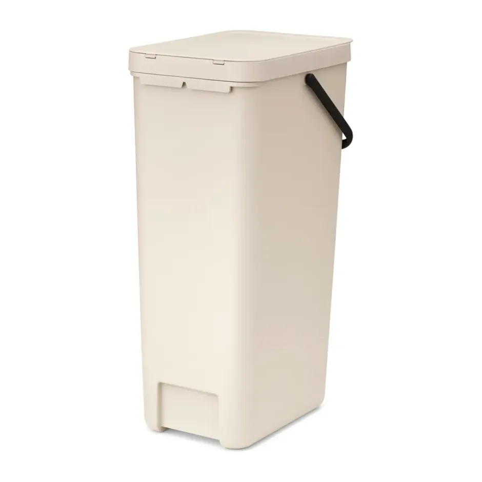Jäteastia Sort & Go 40L, Soft beige
