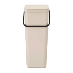 Jäteastia Sort & Go 40L, Soft beige