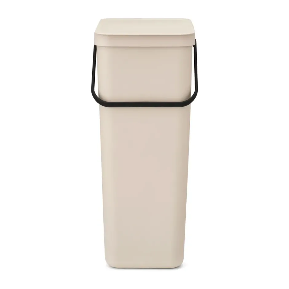 Jäteastia Sort & Go 40L, Soft beige