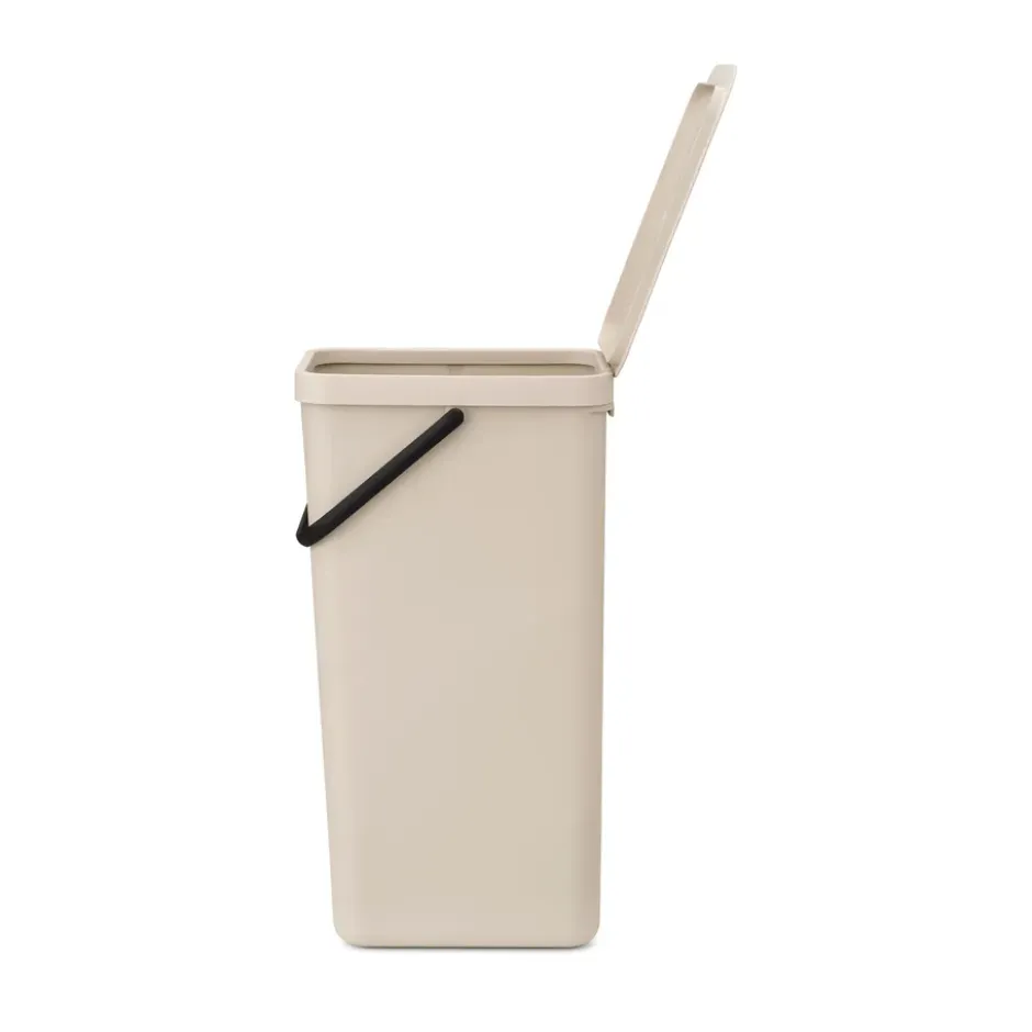Jäteastia Sort & Go 40L, Soft beige