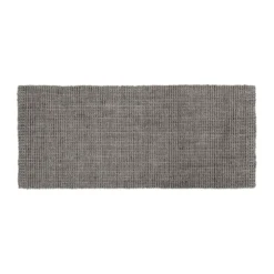 Julia juuttimatto, Cement grey, 80 x 180 cm