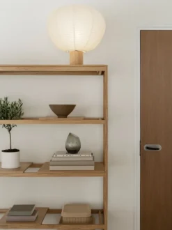 Kami pöytävalaisin, Tammi, Ø46 cm