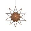 Karin adventtitähti Ø70 cm, Ruskea