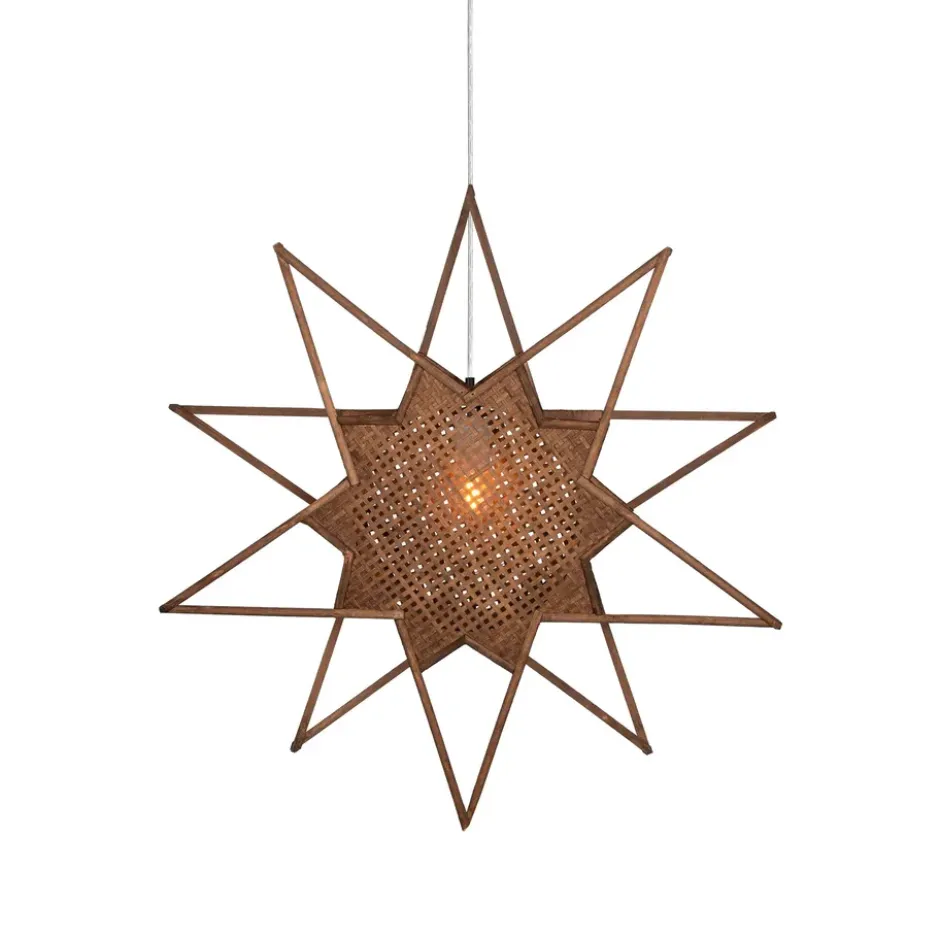 Karin adventtitähti Ø70 cm, Ruskea