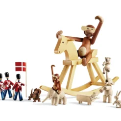 Kay Bojesen rummunlyöjä, punainen-sininen