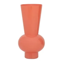 Keiko maljakko 38,5 cm., Peach pink