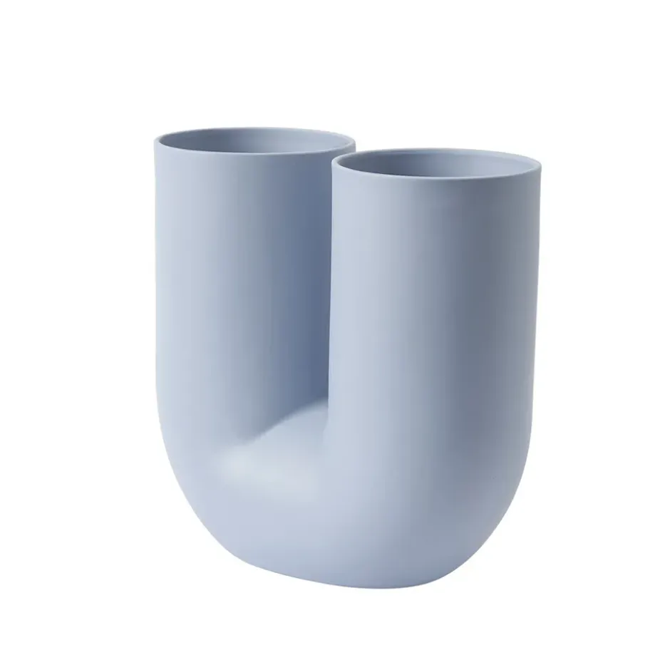 Kink maljakko 26 cm, Vaaleansininen