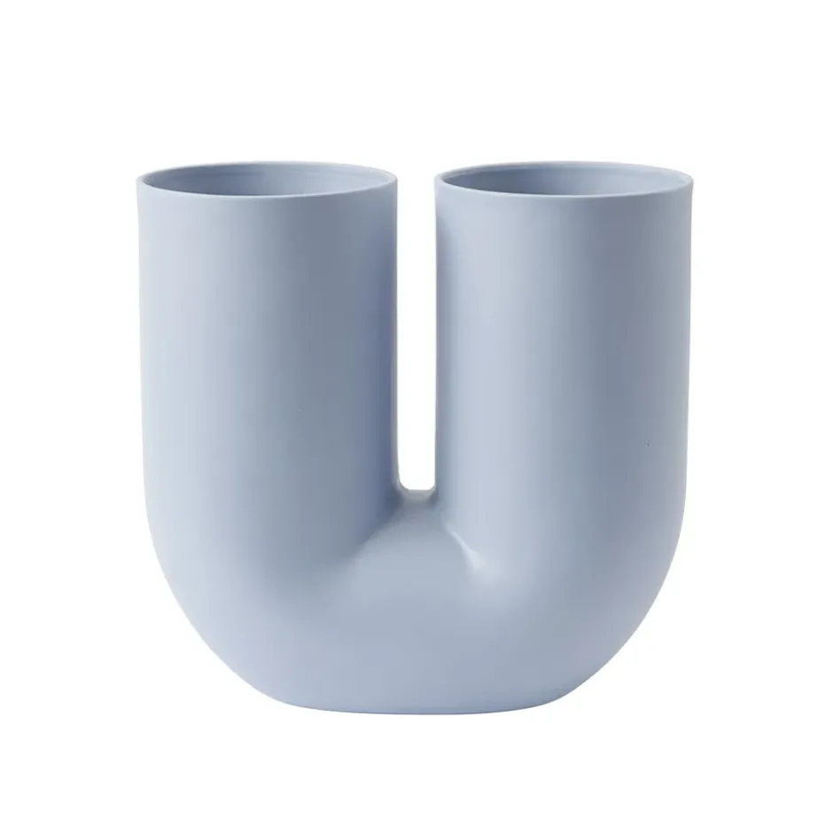 Kink maljakko 26 cm, Vaaleansininen