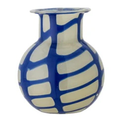 Kiran maljakko 19 cm., Sininen