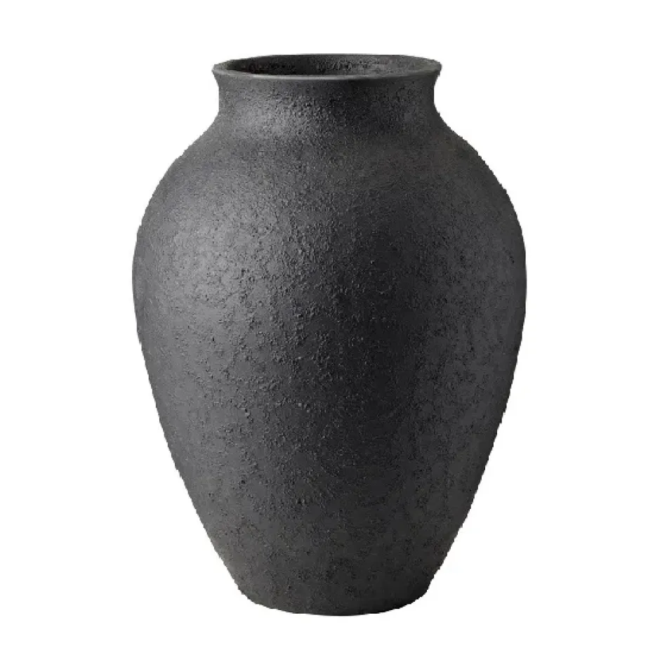 Knabstrup maljakko 20 cm, Musta