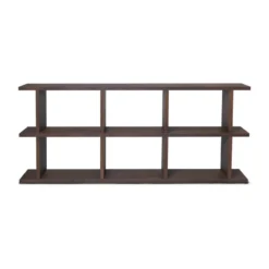 Kona kirjahylly 3x2, Dark stained