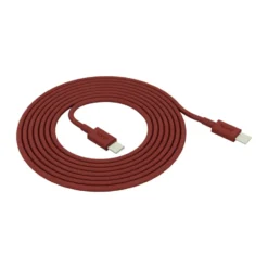 Kord USB-C - USB-C latauskaapeliin 1,8 m, Fired Brick