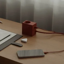 Kord USB-C - USB-C latauskaapeliin 1,8 m, Fired Brick