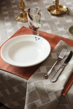 Kori XL lautasliina 45x45 cm 2-pack, Luonnon-taupe