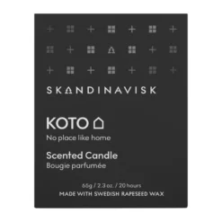Koto tuoksukynttilä kannella, 65 g