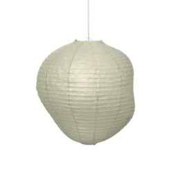 Kurbis lampunvarjostin, 60 cm, Dark sage