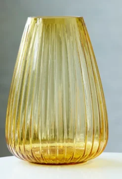 Kusintha maljakko 22 cm, Amber