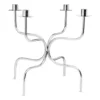 Kynttilänjalka candelabra quartet, Nikkelöity messinki