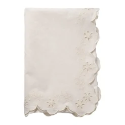 Lace pöytäliina, Offwhite, 180x250 cm