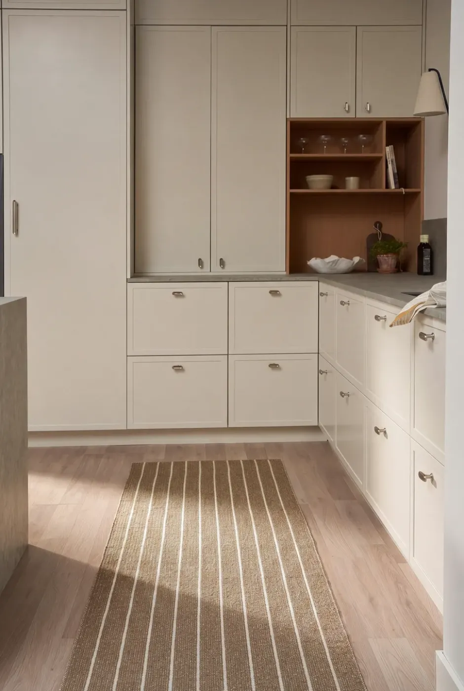 Lane käytävämatto, Beige, 70x250 cm