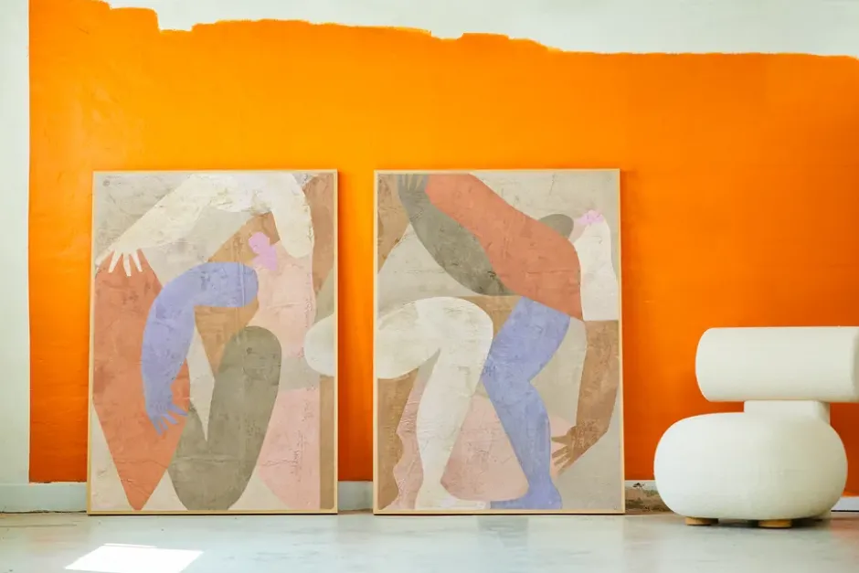 Las Danzantes 02 -juliste, 50 x 70 cm