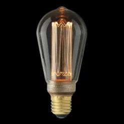 Laser filament LED E27, 6,4 cm, E27