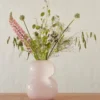 Lasi maljakko 30 cm, Rose