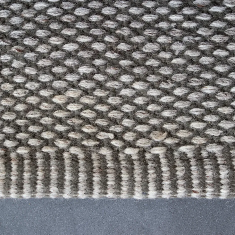 Lea villamatto luonnonharmaa, 80x240 cm