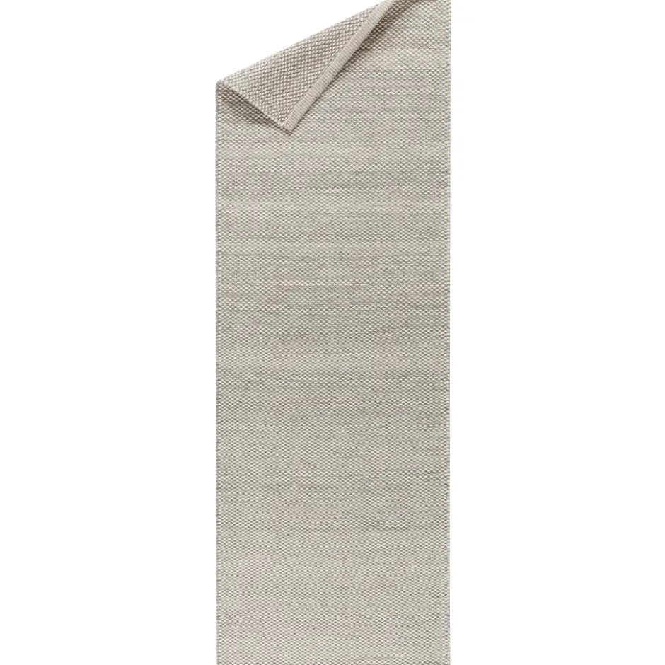 Lea villamatto luonnonvalkoinen, 80x240 cm