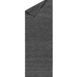 Lea villamatto musta, 80x240 cm