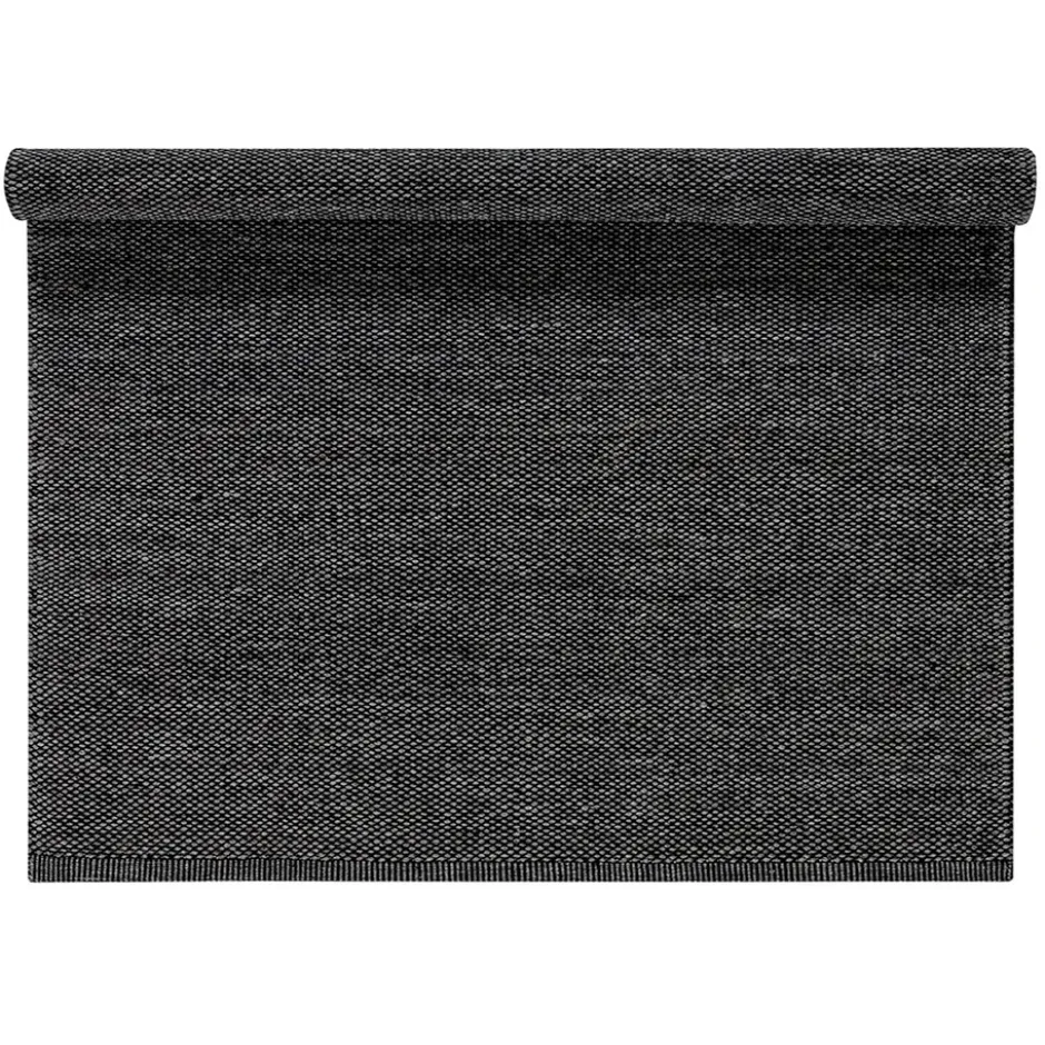 Lea villamatto musta, 170x240 cm