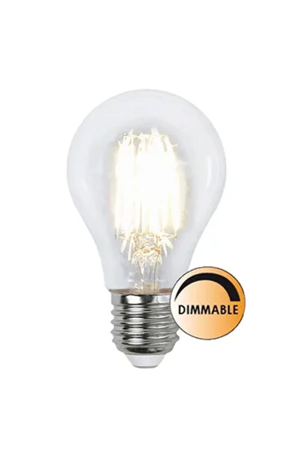 LED-filamenttilamppu 7 W himmennettävä E27 Normaali, Kirkas