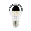 LED Top Mir valonlähde E27, läpinäkyvä/hopea, 2700K 680lme 7W